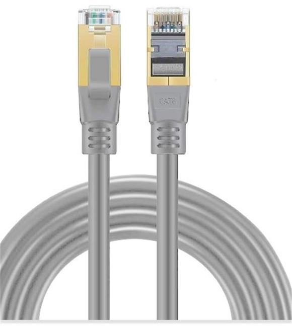 Inca ICAT8-05G 5mt 100 yüzde 100 Bakır S-FTP 40Gbps 2000Mhz High Speed Kablo