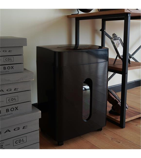 Everest JP-727C Siyah Çapraz Kesim 23Lt 42DB±3 Boyut 37.7-28.2-54 Siyah Sessiz Kağıt Kesme Makinesi