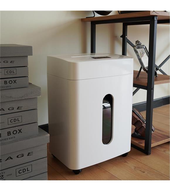 Everest JP-727C Beyaz Çapraz Kesim 23Lt 42DB±3 Boyut 37.7-28.2-54 Siyah Sessiz Kağıt Kesme Makinesi