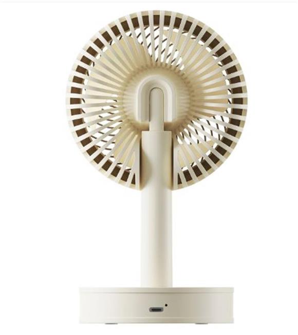 Everest EFN14 Krem 1200mAh 3 Hız Kademeli Masaüstü USB Fan