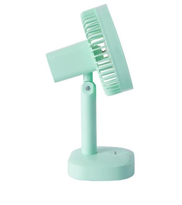 Everest EFN-510 Yeşil- Sarı 1200mAh 5 İnç 3 Hız Kademeli Dönebilen Masaüstü Usb Fan