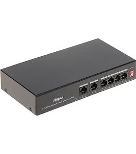 Dahua PFS3006-4ET-36 6 Port 10-100 (4 Poe + 2fe Uplınk Toplam 36W Poe)