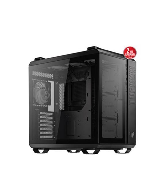 ASUS TUF Gaming GT502 Plus Panaromik Temperli Cam USB 3.2 ATX Siyah Gaming Kasa