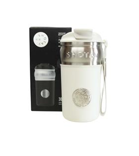 Shotay ST-8912 420ml Beyaz Çelik Termos