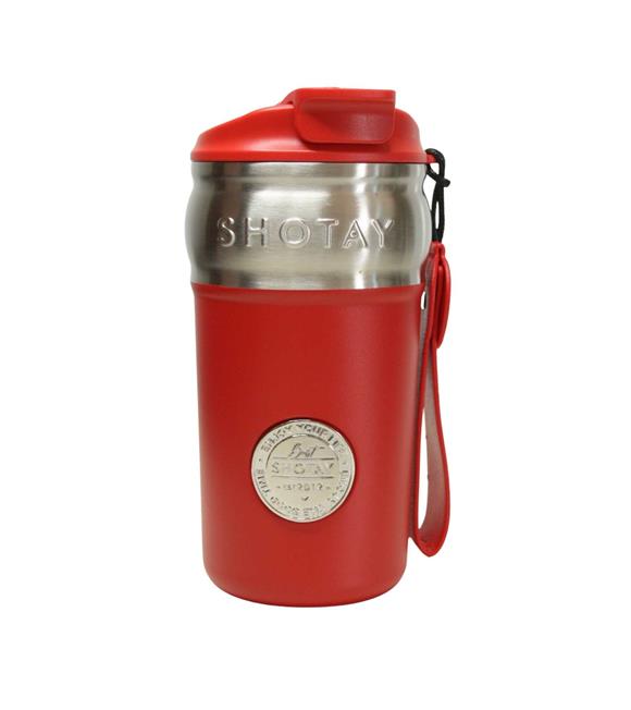 Shotay ST-8912 420ml Kırmızı Çelik Termos