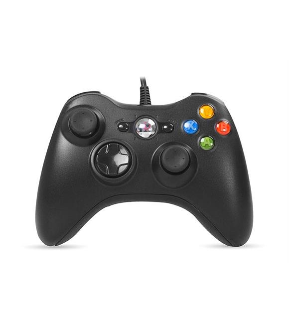Snopy Rampage SG-R360 Siyah Xbox-360 ve USB PC Destekli 2,20m Kablolu Oyunkolu Joypad