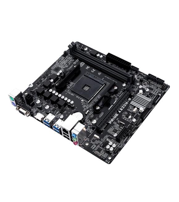 Asus Prime A320M-R-SI BULK AMD A320 Soket AM4 DDR4 3200(OC) Mhz mATX Gaming Anakart_1