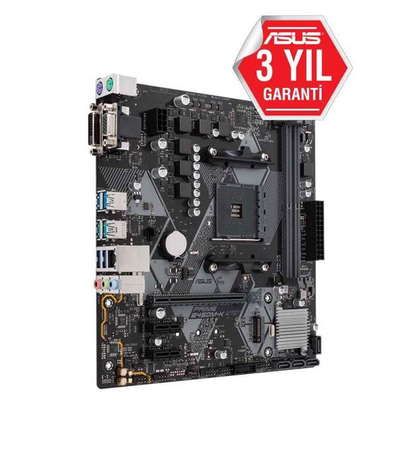 Asus Prime B450M-K S-L-V Ddr4 Dvı Usb3,1 Am4 Anakart
