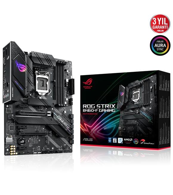 Asus Rog Strix B460-F Gaming Intel 10.Nesil DDR4 Hdmı Dp 2xM2 Usb3.1 Anakart