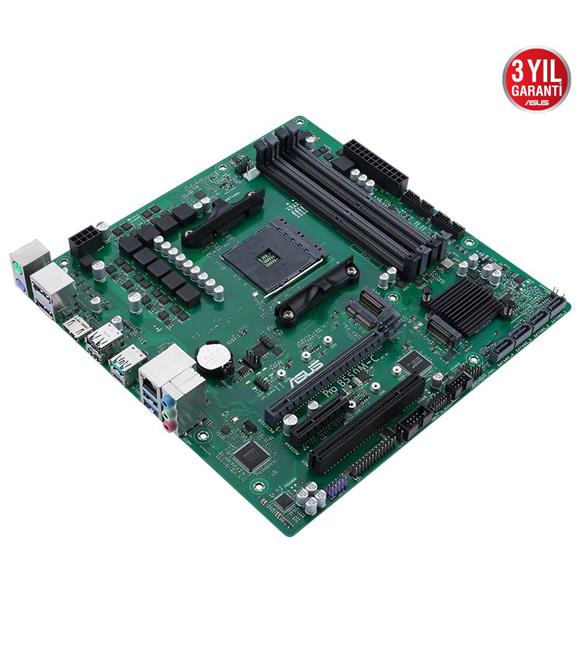 Asus Pro B550M-C-CSM AMD AM4 Ddr4 4600Mhz M2 Hdmi-Dvi-Vga Anakart_1