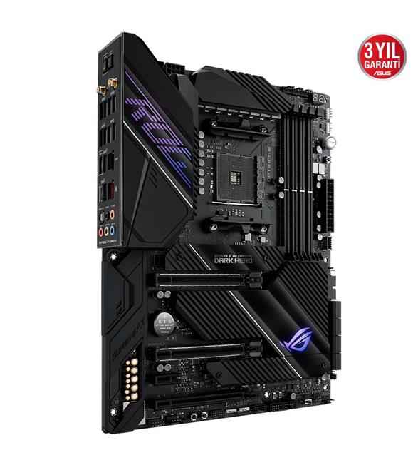 Asus ROG Crosshair VIII Dark Hero AMD X570 Soket AM4 DDR4 5100(OC)MHz ATX Anakart_1