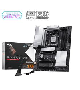 Msi Pro X870E-P WIFI DDR5 AMD X870E AM5 Soket DDR5 8200+(OC)MHz ATX Oyuncu (Gaming) Anakart