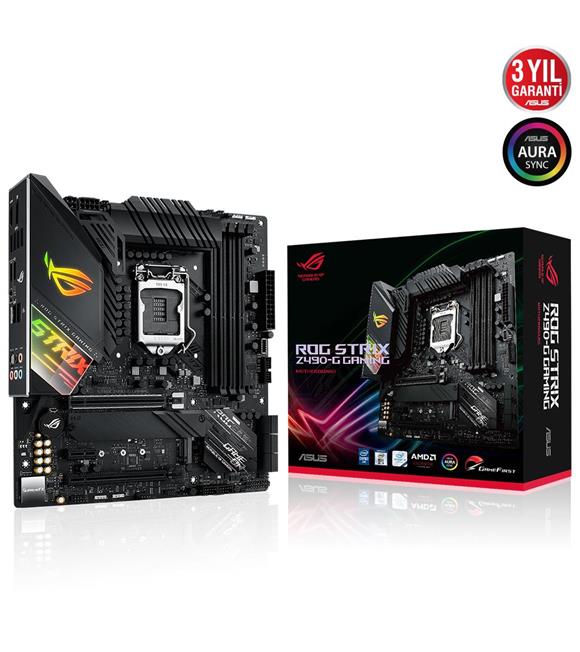 Asus ROG Strix Z490-G Gaming Intel Z490 4600 MHz DDR4 1200 Pin ATX Anakart