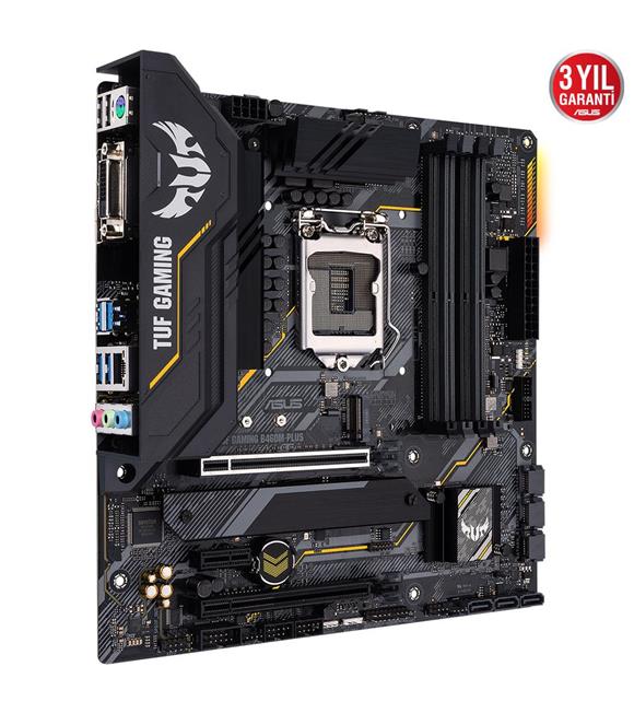 Asus Tuf Gaming B460M-Plus Intel 10.Nesil DDR4 Dvi-Hdmi-Dp M2 Anakart_1