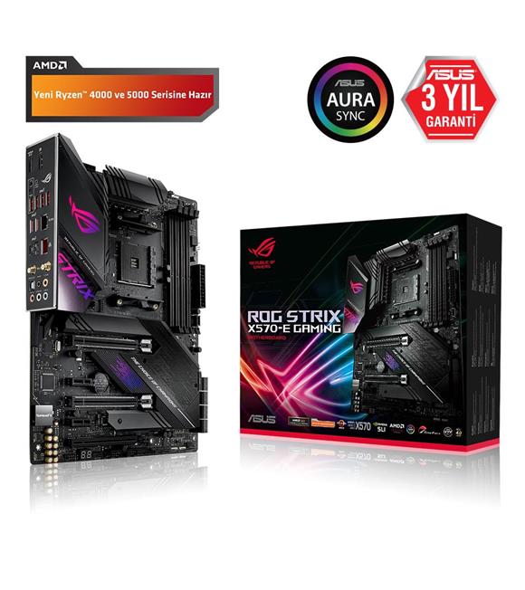 Asus ROG Strix X570-E Gaming AMD X570 4400MHz DDR4 Soket AM4 ATX Anakart
