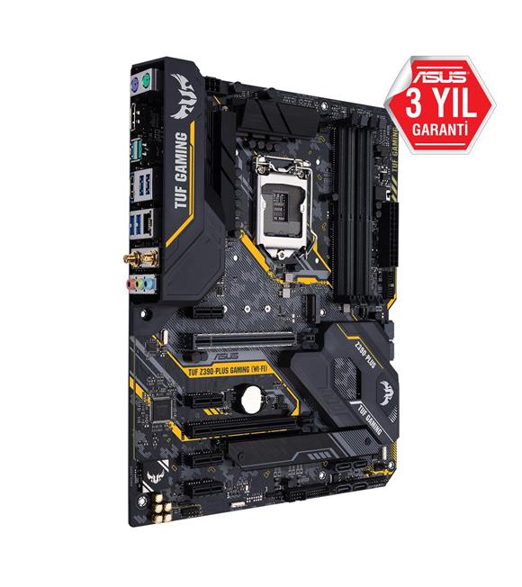 Asus Tuf Z390-Plus Gaming (Wi-Fi) Intel Z390 Lga1151 Ddr4 4400 Dp Hdmi Çift M2 Usb3.1 Rgb Anakart_1