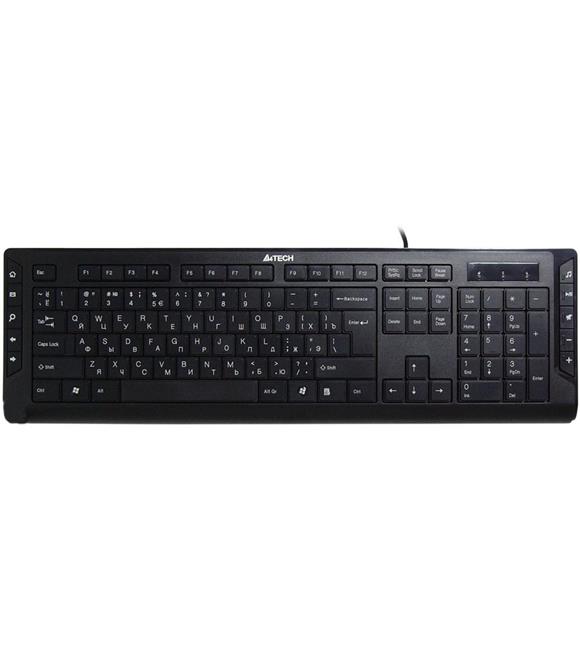 A4 Tech Kd-600 Siyah Q Tr Usb Kablolu Multimedya Klavye