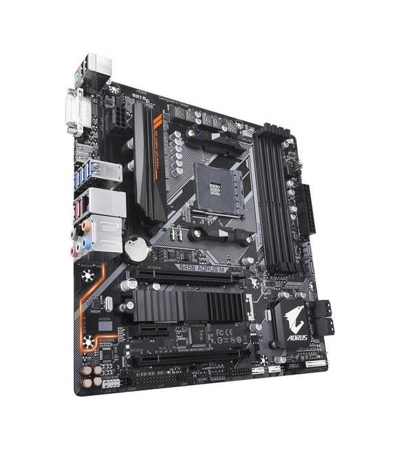 Gigabyte B450 AORUS M AMD B450 DDR4 mATX Anakart_1