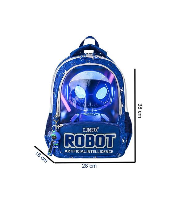 Muggle Mu-5904 Robot İlkokul Çantası