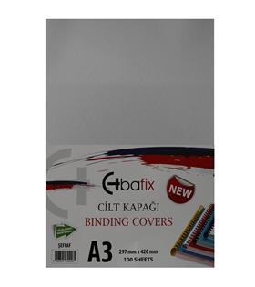 Bafix Cilt Kapağı Plastik Opak A3 160 MIC Şeffaf