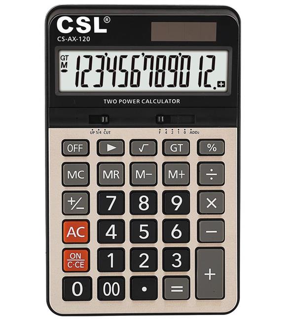 CSL CS-AX-120 12 Hane Masa Tipi Hesap Makinesi