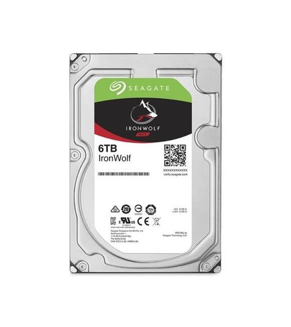 Seagate 6TB Ironwolf 256MB 5400rpm 3.5" SATA 3.0 NAS ST6000VN001 Harddisk