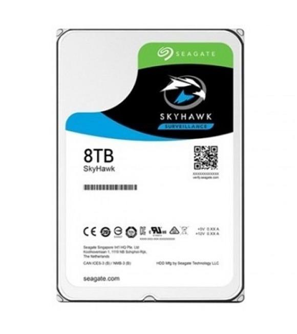 Seagate 8TB ST8000VX010 256 MB Önbellek 5400 RPM 3.5" 7-24 Güvenlik (İthalat)