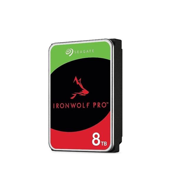 Seagate 8Tb ST8000NT001 Ironwolf PRO 3,5" 7200Rpm 256Mb Rv Sensör, Sata 3, 7-24  Nas Diski