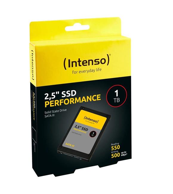 Intenso 1Tb 3812460 Top 550MB--500MB-s 2.5" Sata 3 Ssd