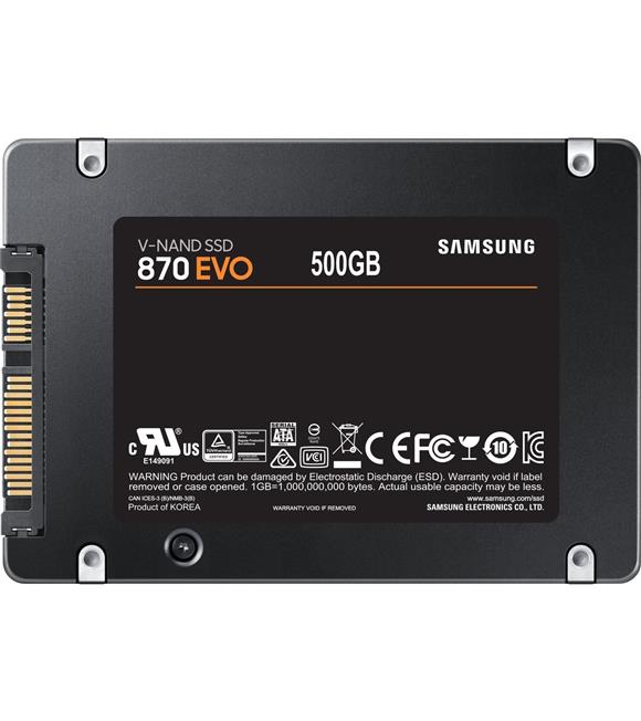 Samsung 500GB 870 Evo 560MB-530MB-s Sata 2.5" (MZ-77E500BW) SSD Sabit Disk_1