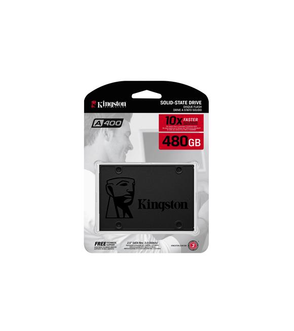 Kingston 480Gb Ssdnow A400  2.5" Sata3 Ssd 500-450 (SA400S37-480) Harddisk