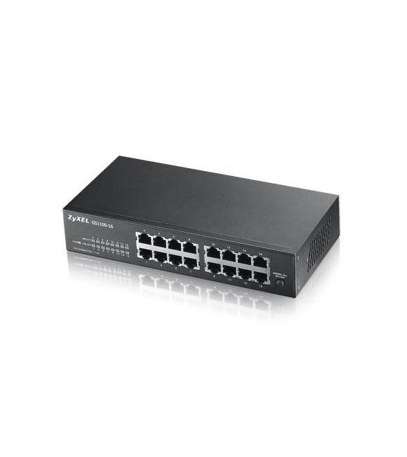 Zyxel GS1100-16 16 Port 10-100-1000 Mbps Switch