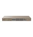 Tenda TEF1126P-24-250W 24 Port Poe+ 10-100 Switch Çelik Kasa Rack Mount