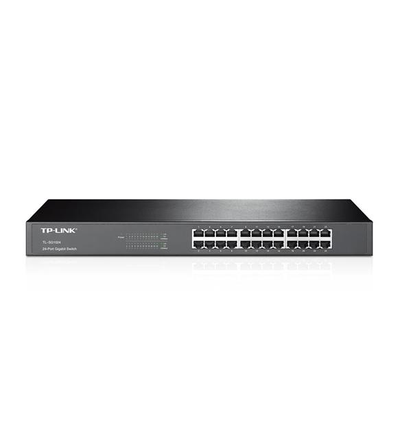 Tp-Link TL-SG1024 24 Port 10-100-1000 Mbps Switch Çelik Kasa Rack Mount_1