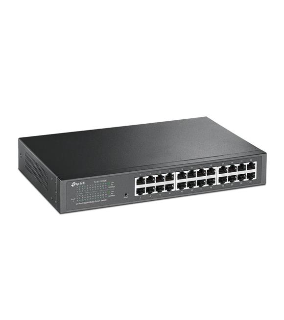 Tp-Link TL-SG1024DE 24 Port 10-100-1000 Mbps Switch Çelik Kasa Easy Smart Rack Mount