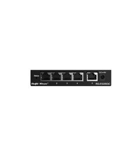 Ruijie-Reyee RG-ES205GC  4Port 10-100-1000 Mbps+1 Port 10-100-1000 Mbps Gb Yönetilebilir 54W