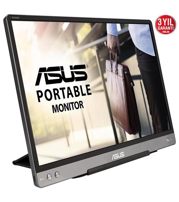 Asus 14" ZenScreen MB14AC 5ms 60Hz Flicker Free IPS Full HD Taşınabilir Monitör