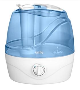 Umie HN809 Mavi Ultrasonik 25W 2.2 Litrre Su kapasitesi 10 Saat Çalışma Hava Nemlendirici