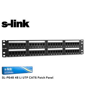 S-link  SL-P648 48 Port Cat6 Utp Patch Panel