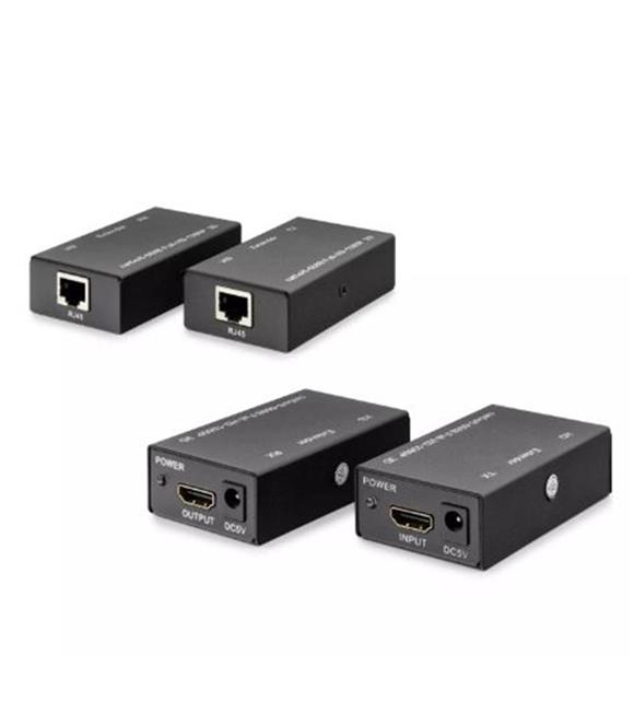 Hadron Hdx1342  60M  Hdmi Extender 1080p ekran 1,65 Gbps Siyah