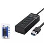 Hadron Hdx7017 Usb3.0 Hub 3-Usb + Usb3.0 30Cm Siyah