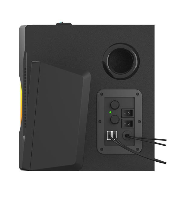 Mikado MD-254 2+1 25W(5w-2+15w) Usb+SD+Fm Bluetooth Destekli RGB Ses Sistemi