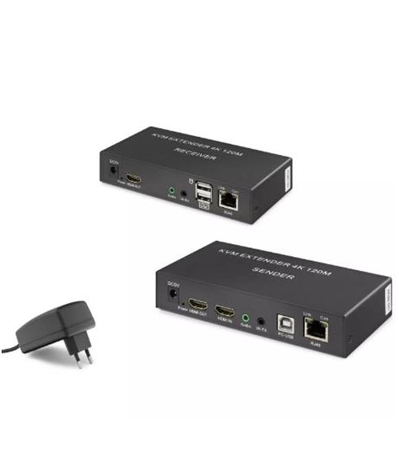 Hadron Hdx1306 120M  Hdmi Kvm 1080p Full HD Extender Siyah