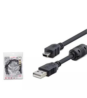 Hadron Hdx7538 1.5M Usb Mini V3-5Pin To Usb Kablo  Siyah