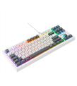 Everest KB-98 SILENT TKL Beyaz-Gri Mavi Rainbow Q Membrane Klavye_1)