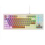 Everest KB-98 SILENT TKL Gri Mavi-Gri-Kahve Rainbow Q Membrane Klavye