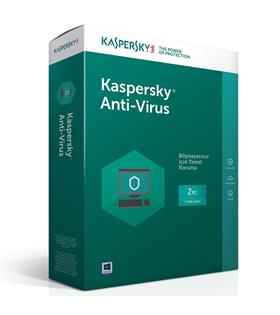 Kaspersky Antıvırus Türkçe 2 Kullanıcı 1 Yıl Box