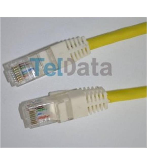 Teldata TLD-3000YS Cat6 30MT Sarı Utp Patch Kablo