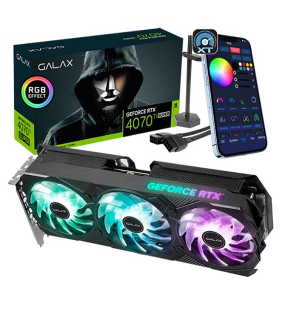 Galax GeForce RTX4070TI SUPER EX 16GB 256BIT GDDR6X DLSS3 Nvidia HDMI DP Ekran Kartı (47UZM6MD9BUP)_1