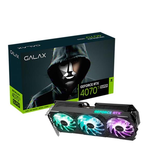 Galax GeForce RTX4070TI SUPER EX 16GB 256BIT GDDR6X DLSS3 Nvidia HDMI DP Ekran Kartı (47UZM6MD9BUP)